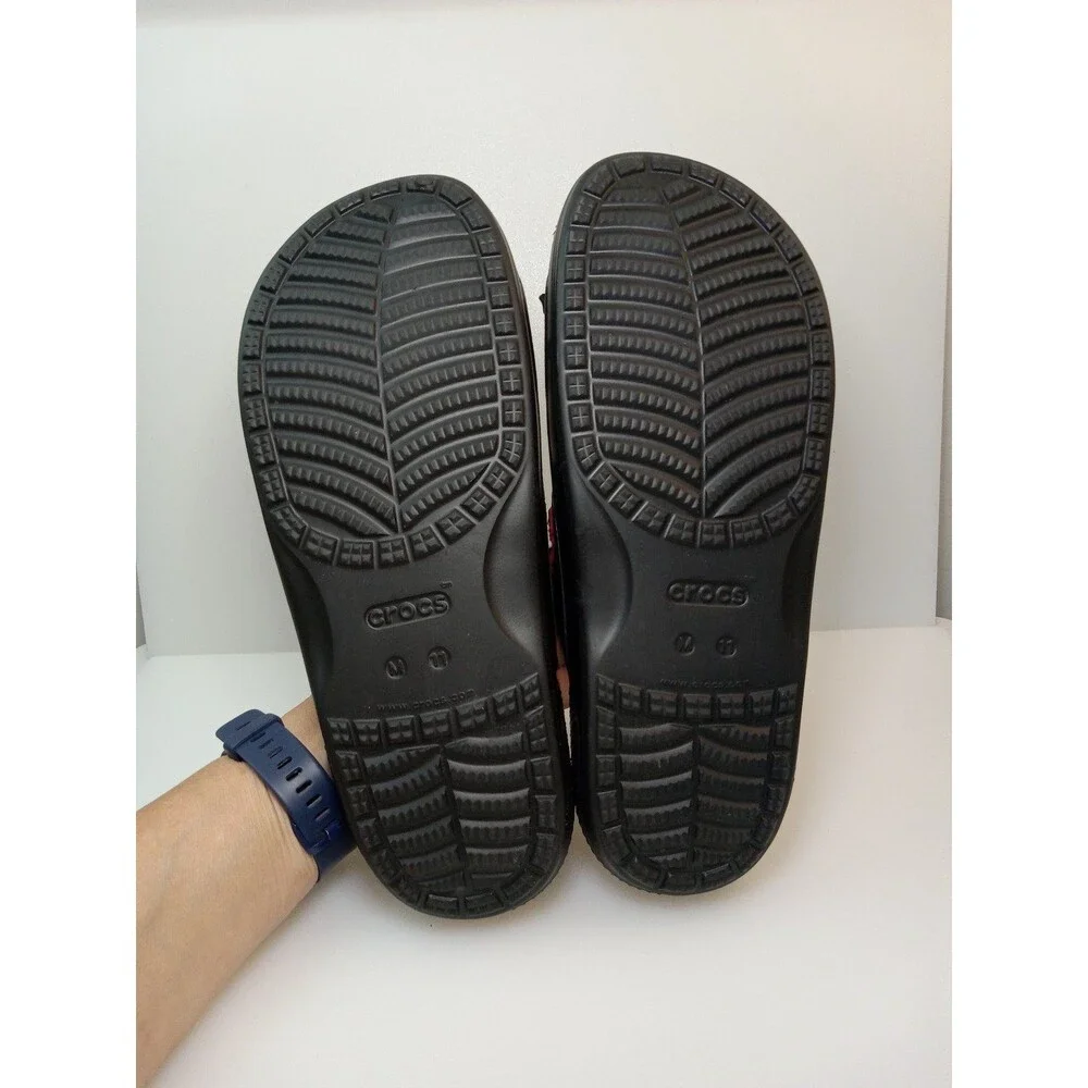 Crocs Spiderman Slip On Marvel Sandals Men's size 11